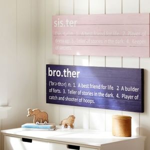 Pottery Barn Kids Brother Art